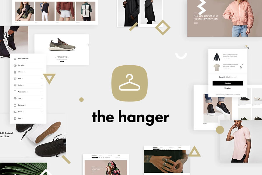 the hanger woocommerce themes