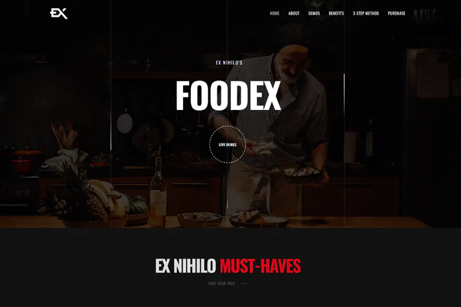 Foodex Restaurant Template