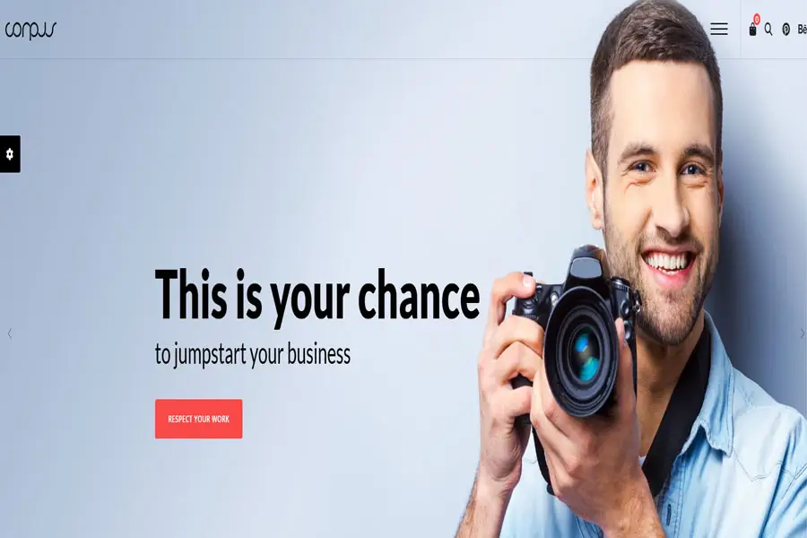 corpuse - creative portfolio wordpress theme
