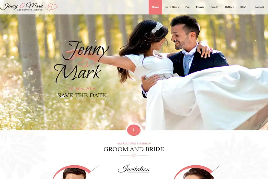wedding invitation