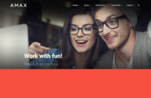 Amax — Responsive Multi-Purpose WordPress Theme