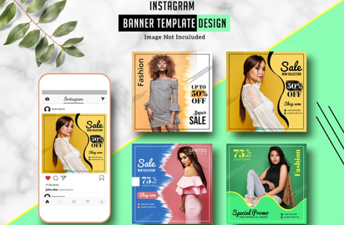 Instagram Banner Templates