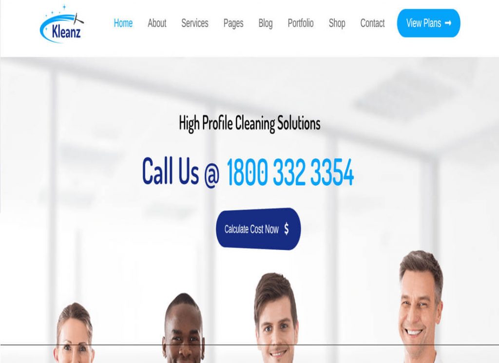 Kleanz - Cleaning Service WordPress Theme