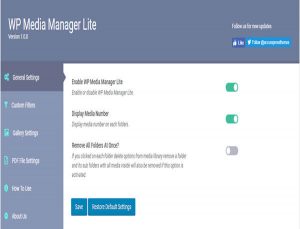 WP Media Manager Lite