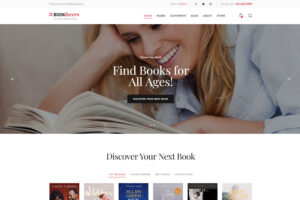 Booklovers - Publishing House & Book Store WordPress Theme