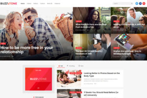 Buzz Stone - Magazine & Viral Blog WordPress Theme