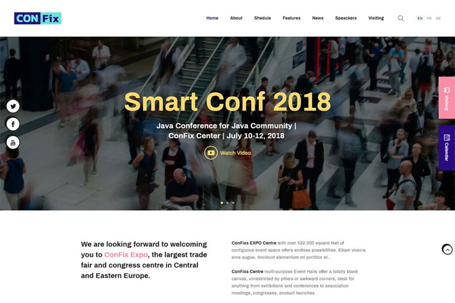 ConFix | Expo & Events WordPress Theme