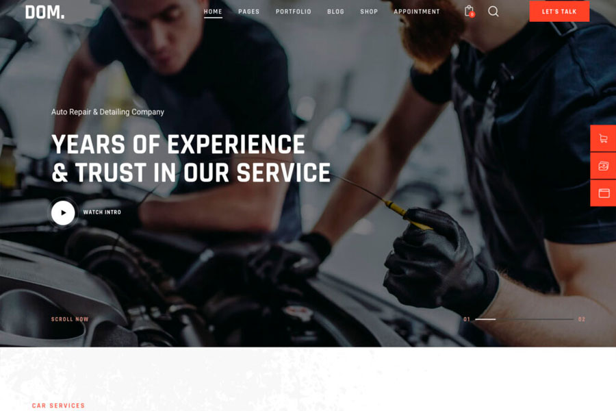 Dom - House Services Elementor WordPress Theme