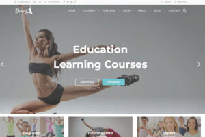 Education Pack dance wordpress theme