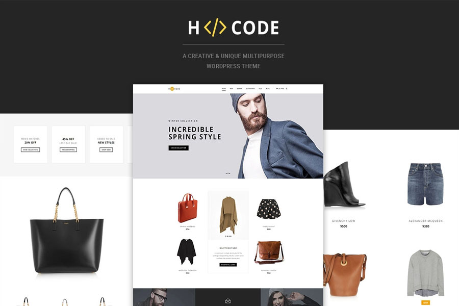 H-Code best woocommerce themes