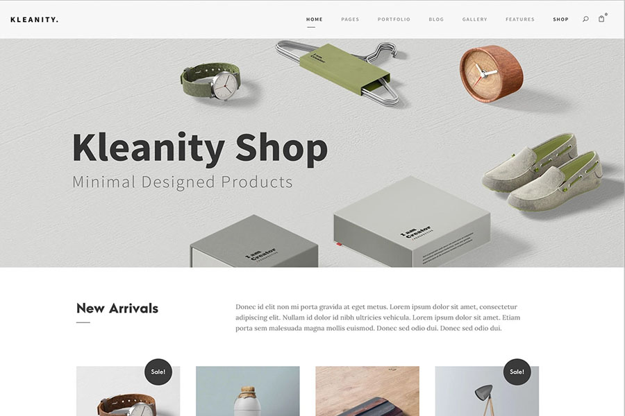 Kleanity  woocommerce themes