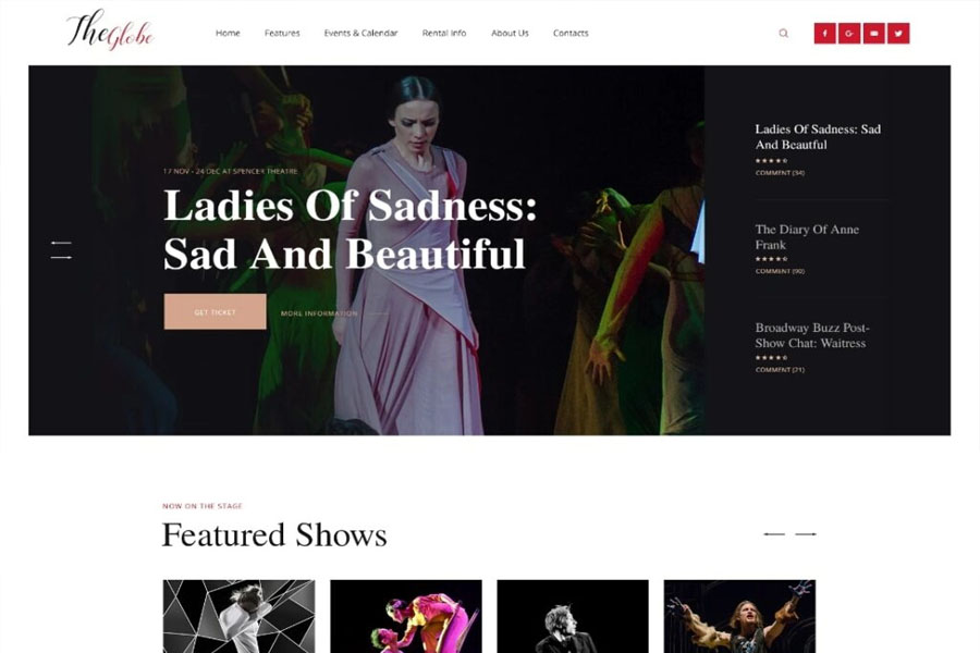 OsTende | School of Arts & Theater WordPress Theme