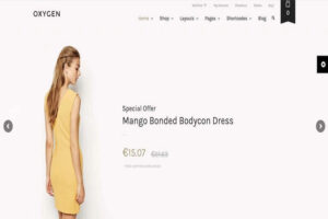 Oxygen Fashion Ecommerce Themes