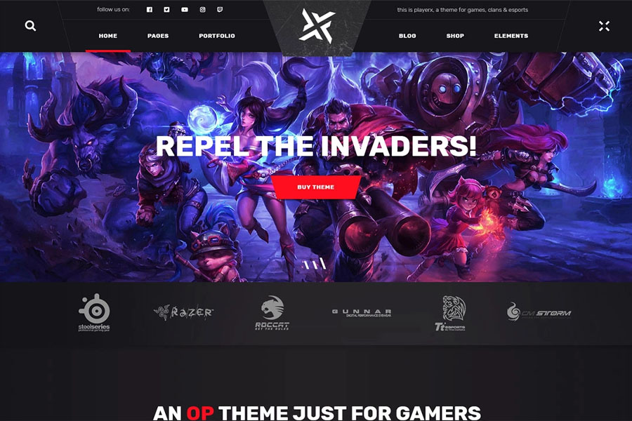 PlayerX WordPress Live Streaming Theme