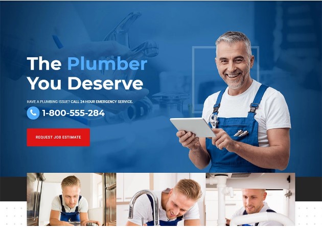 Plumber WordPress Theme