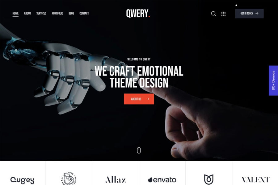 Qwery | Multi-Purpose Business WordPress Theme + RTL