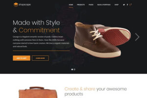 Shopscape - Single Product WordPress Theme