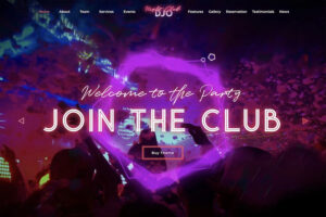 djo wordpress nightclub theme