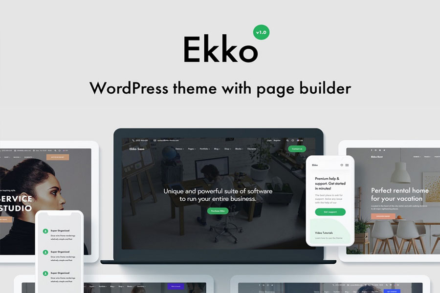 ekko popular wordpress theme