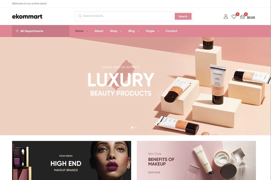 ekommart woocommerce wordpress theme