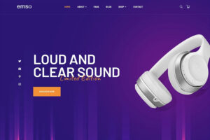 emso sales page wordpress theme