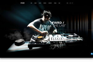 fwrd creative music wordpress theme