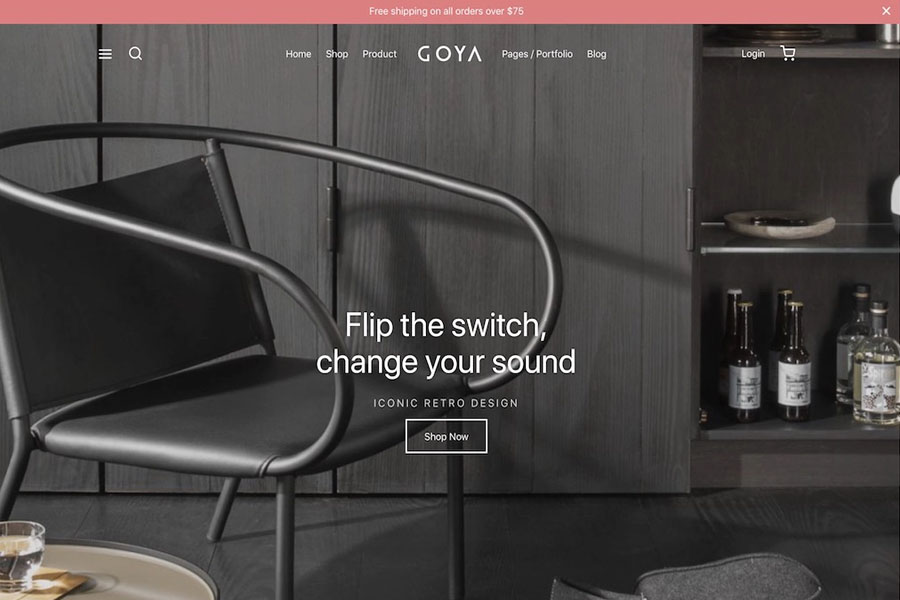 goya woocommerce wordpress theme