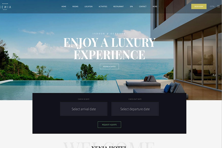 hotel xenia theme