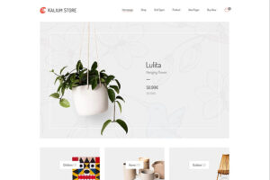 kalium-simple-ecommerce-website-template
