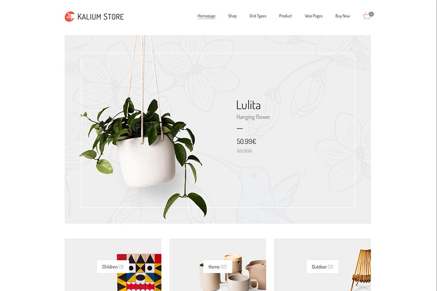 kalium-simple-ecommerce-website-template