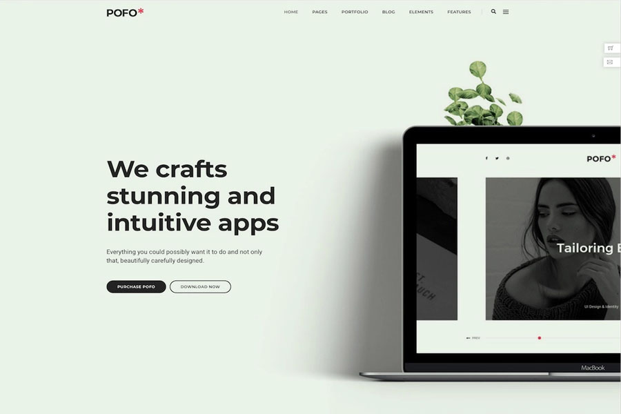 pofo interactive bootstrap templates