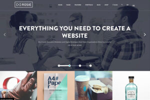rosie crisp creative wordpress portfolio theme