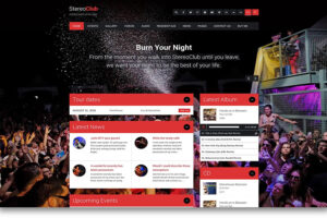 stereoclub wordpress clubbing theme