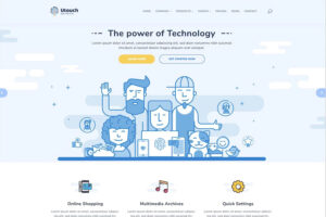 utouch interactive website template