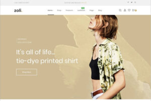 zoli fashion ecommerce theme