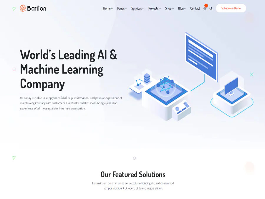 Bariton - AI & Machine Learning Next Template