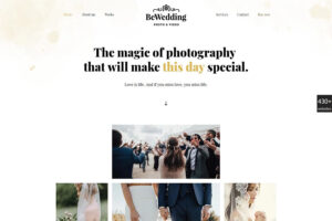 BeTheme - wedding photography WordPress theme