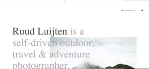 Ruud Luijten photography portfolio websites