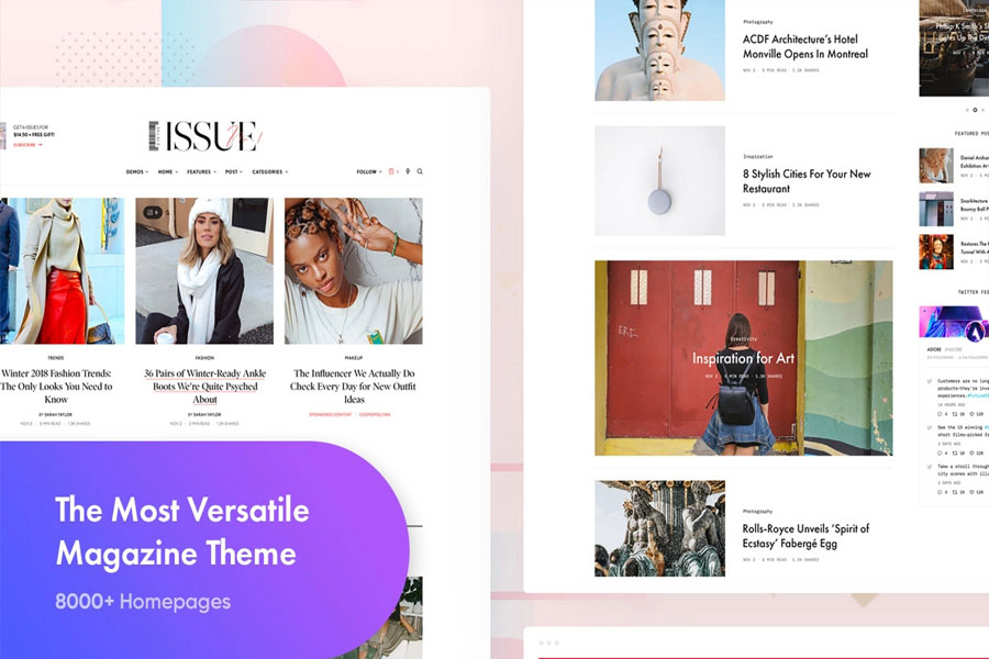 The Issue wordpress news themes