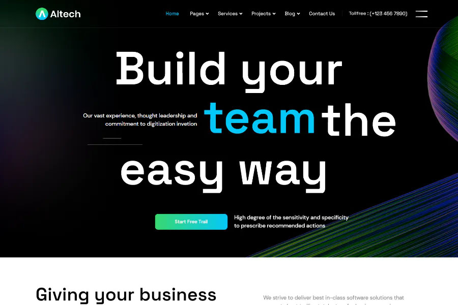 altech SIT Solutions HTML5 Template