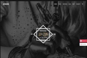 revolver tattoo wordpress theme