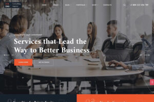zikzag consulting wordpress theme