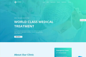 Astra - free medical WordPress theme