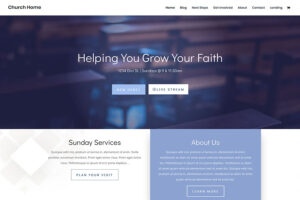 Divi Church WordPress theme