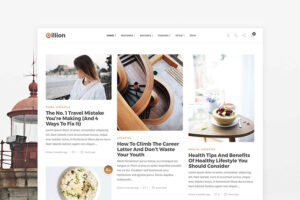 Gillion - minimal blog theme
