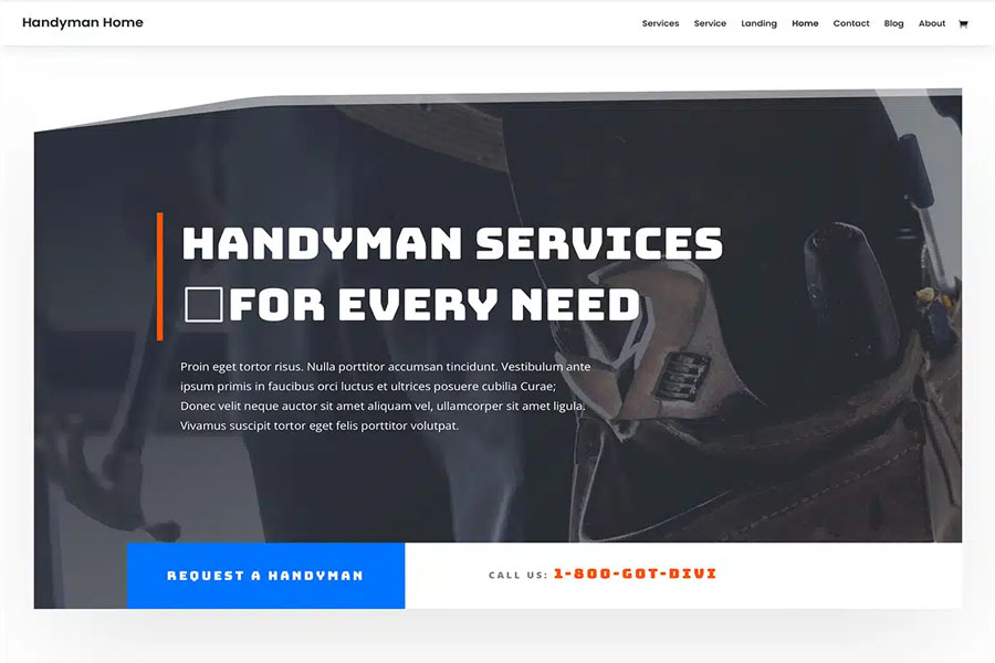 Handyman WordPress Theme
