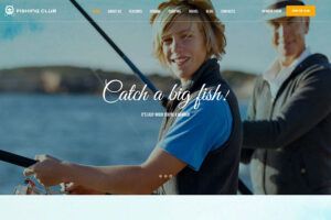 Hunting and Fishing Club hunting wordpress themes