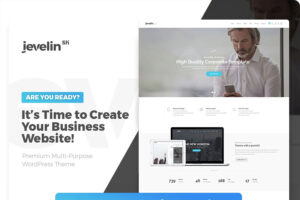 Jevelin - bestselling WordPress business theme