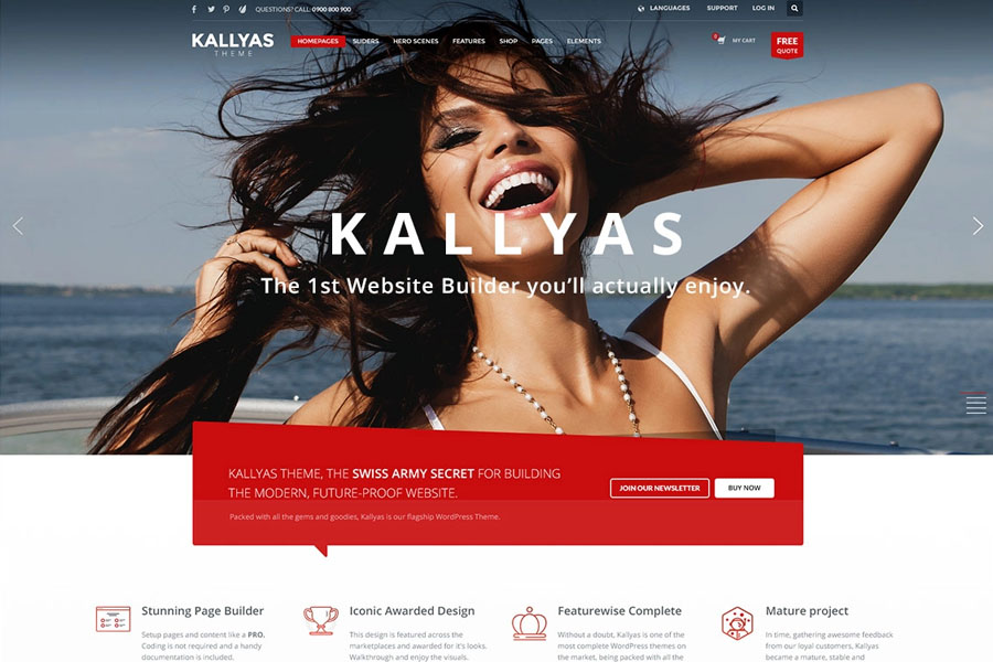 KALLYAS popular-multipurpose-wordpress-themes