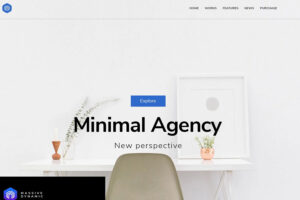 Massive dynamic - simple fullscreen theme